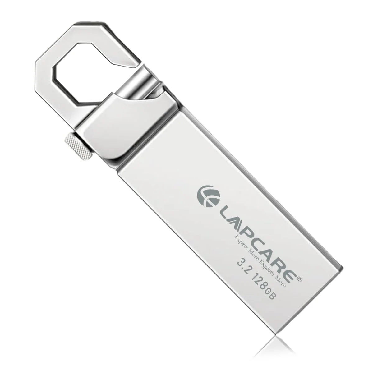 Lapcare Flais 128GB Metal USB 3.2 Flash Drive - Up to 400Mbps,