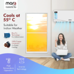 MarQ by Flipkart 2025 Model 1 Ton 3 Star Split Inverter 5-in-l Convertible with Turbo Cool Technology ... 2025 Model 1 Ton 3 Star Split Inverter 5-in-l Convertible with Turbo Cool Technology AC (1031PG25WQV2, White)