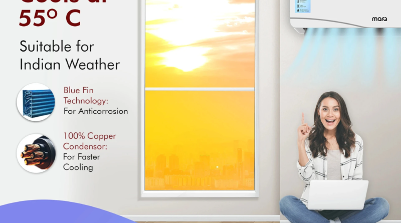 MarQ by Flipkart 2025 Model 1 Ton 3 Star Split Inverter 5-in-l Convertible with Turbo Cool Technology ... 2025 Model 1 Ton 3 Star Split Inverter 5-in-l Convertible with Turbo Cool Technology AC (1031PG25WQV2, White)